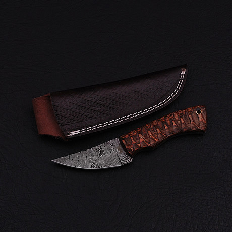 Damascus Skinner Knife // HK0307