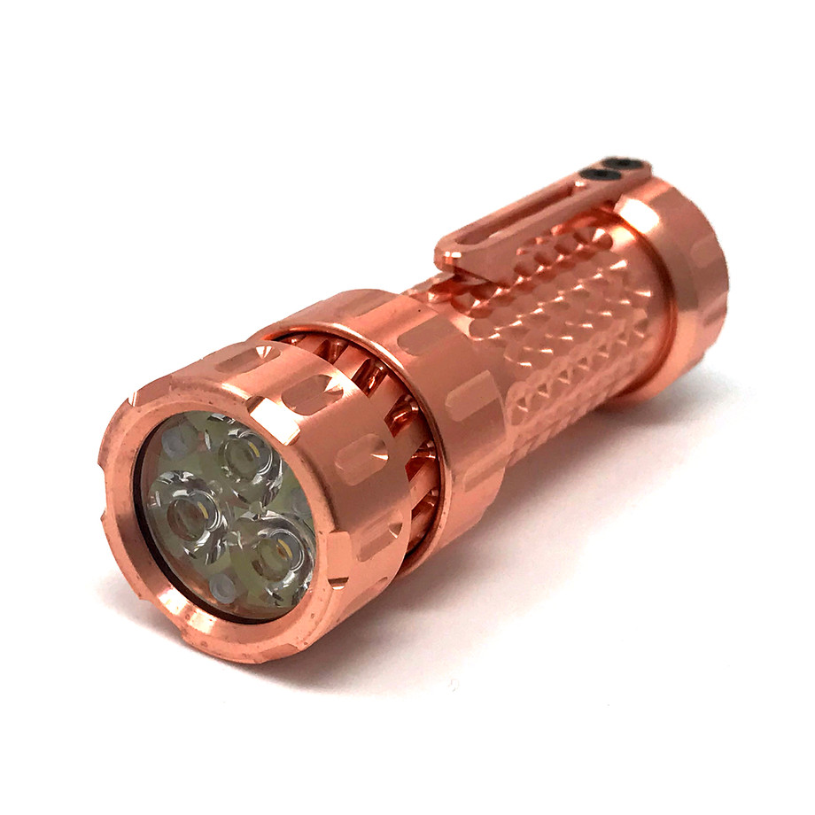 Mechforce USA Copper & Titanium EDC Flashlights Touch of Modern
