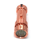 Titanium EDC Flashlight // Copper (Turbo)