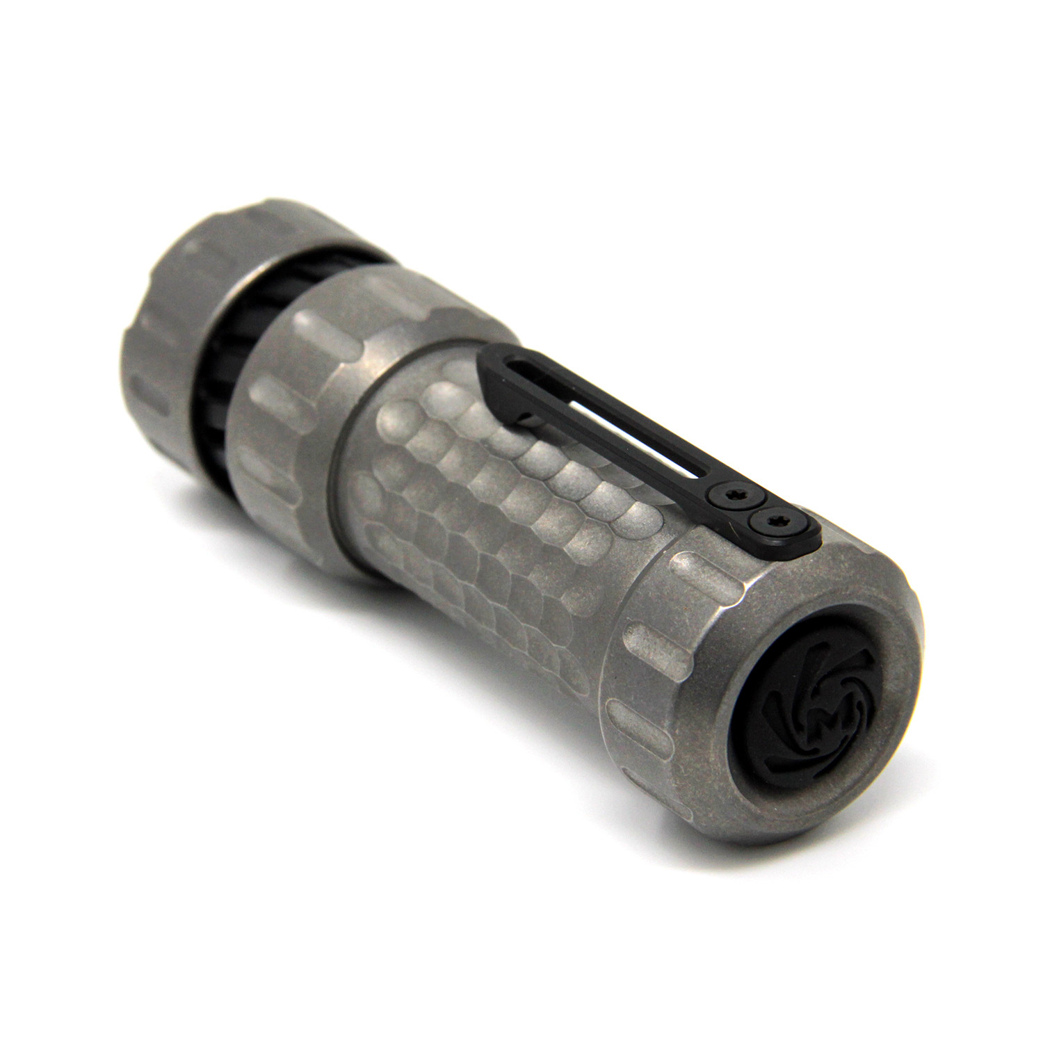 Titanium EDC Flashlight // Grey Black // Turbo - Mechforce USA - Touch ...