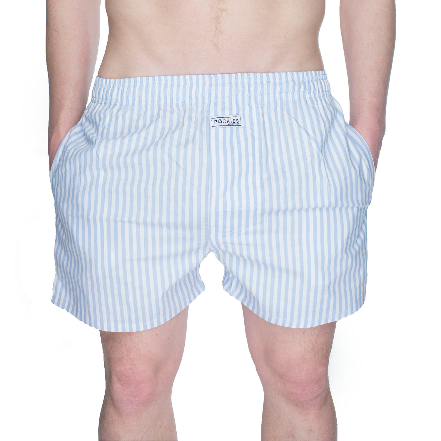 Baby Stripes Boxershorts // Blue (S) - Pockies - Touch of Modern