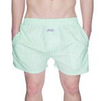 Stripes Boxershorts // Mint (L)