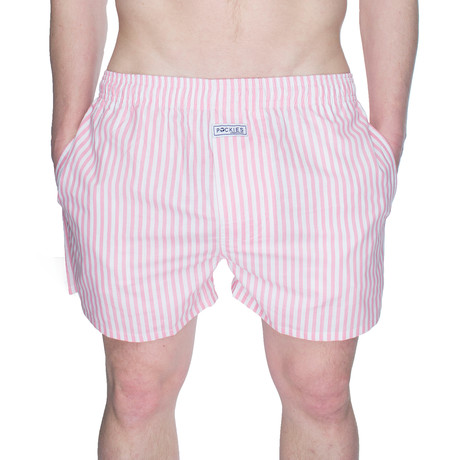 Stripes Boxershorts // Pink (S)