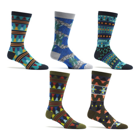 Patterned Socks // Pack of 5