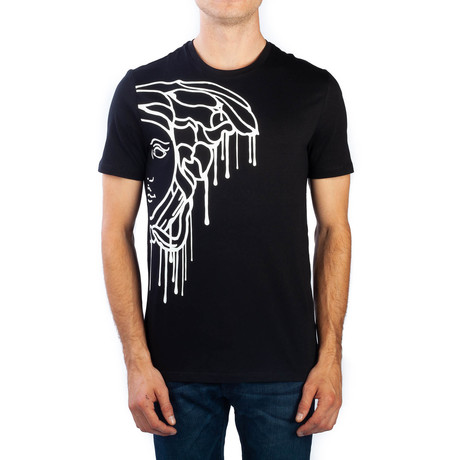 Medusa Drip Graphic T-Shirt // Black (Small)
