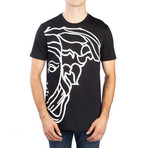 Medusa Graphic T-Shirt // Black (Large)