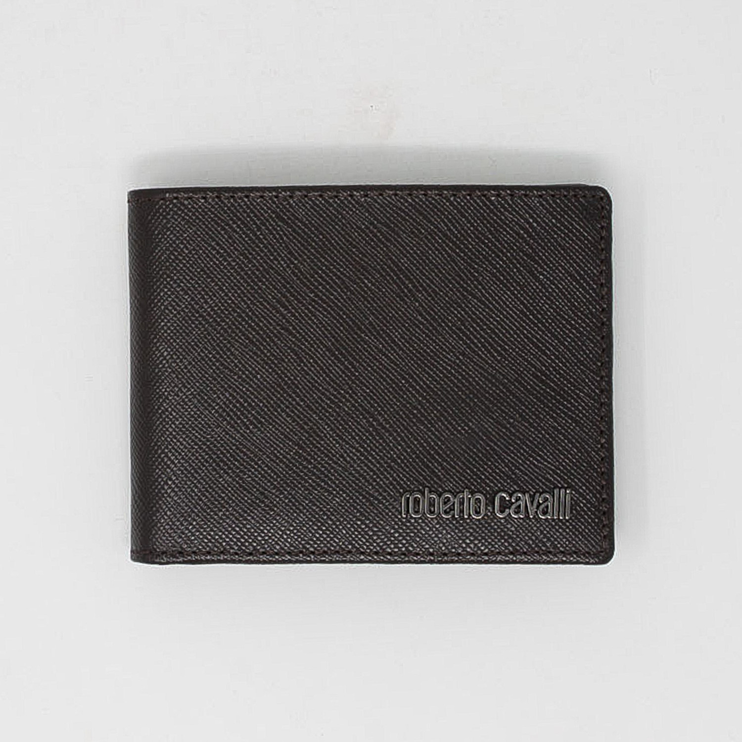 Men's Logo Wallet // Brown - Roberto Cavalli - Touch of Modern