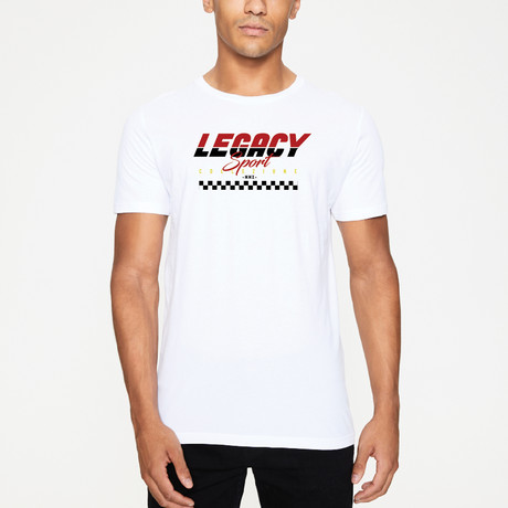 Legacy Sport Printed T-Shirt // White (XS)