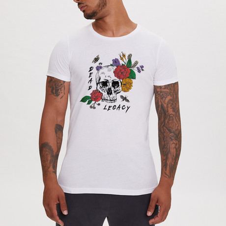 Until The Sun Comes Up Printed T-Shirt // White (XS)