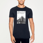 New York Legacy Printed T-Shirt // Black (XS)