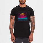 Kahanamoku Beach Legacy Printed T-Shirt // Black (S)