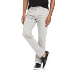 Marcus Slim Straight-Leg Jeans // Light Gray Comfort (31WX30L)