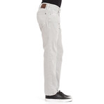 Marcus Slim Straight-Leg Jeans // Light Gray Comfort (31WX30L)