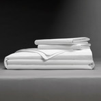 Classic Cool + Crisp Perfect Bedding Bundle // Down Alt Gel Fiber // White (Full)