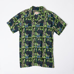 Kai Retro Hawaiian Shirt // Green (M)