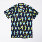 Likeke Retro Hawaiian Shirt // Royal Vegas (XL)