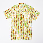 Moani Retro Hawaiian Shirt // Tiki Chimes (L)