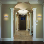 ATLAS Series // Integrated LED Wall Sconce // 10" (Top Bar)