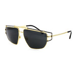 VE2202 Sunglasses // Gold