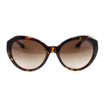 VE4306Q Sunglasses // Havana