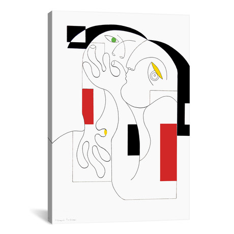 Anonymus With Colors // Hildegarde Handsaeme (18"W x 26"H x 0.75"D)