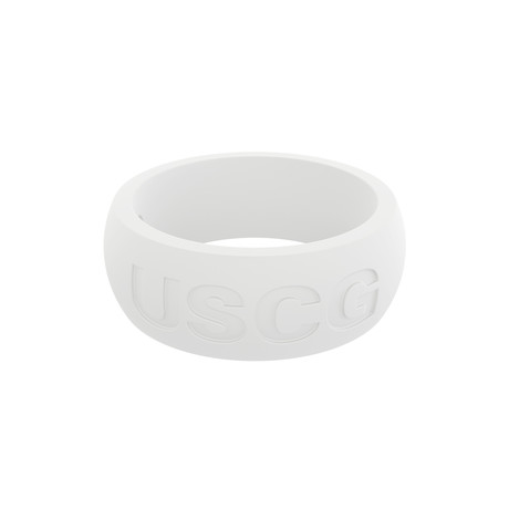 USCG Classic Q2X Ring // White (Size 8)