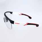 Men's 4004S Sunglasses // Matte Black + White