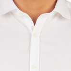 Jerry Oxford Dress Shirt // White (L)