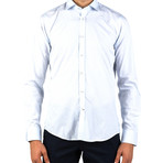 Michael Patterned Dress Shirt // Light Blue (XL)