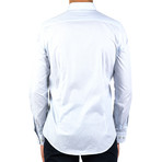 Michael Patterned Dress Shirt // Light Blue (XL)
