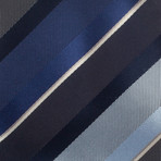 Ermenegildo Zegna // Silk Striped Tie // Blue