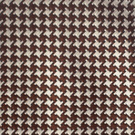 Ermenegildo Zegna // Silk Striped Patterned Tie // Brown