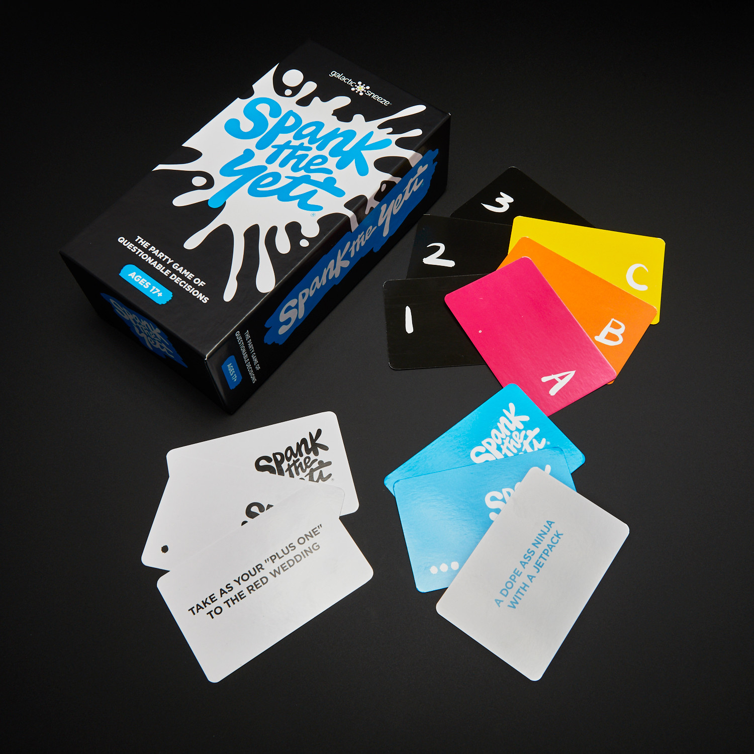  Galactic Sneeze Spank The Yeti: The Party Game of