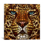 Leopard // Ben Heine (18"W x 18"H x 0.75"D)