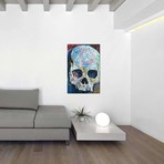 Pointillism Skull // Michael Creese (18"W x 26"H x 0.75"D)