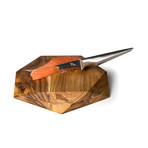 Teak Star Cutting Board (Small Slim)