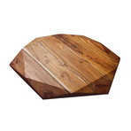 Teak Star Cutting Board (Small Slim)