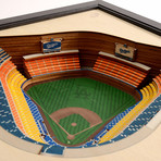 Los Angeles Dodgers // Dodger Stadium // 25 Layer Wall Art (5-Layer)