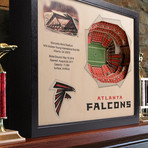 Atlanta Falcons // Mercedes-Benz Stadium (25 Layers)