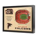 Atlanta Falcons // Mercedes-Benz Stadium (5 Layers)
