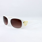 EP662S-109 Sunglasses // Bone White