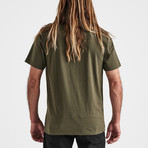 Destroyer Short-Sleeve Knit // Army (M)