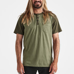 Destroyer Short-Sleeve Knit // Army (S)