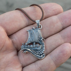 Viking Boat Pendant