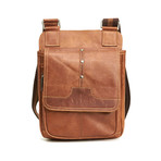 Shoulder Bag // Brown // Square Flap