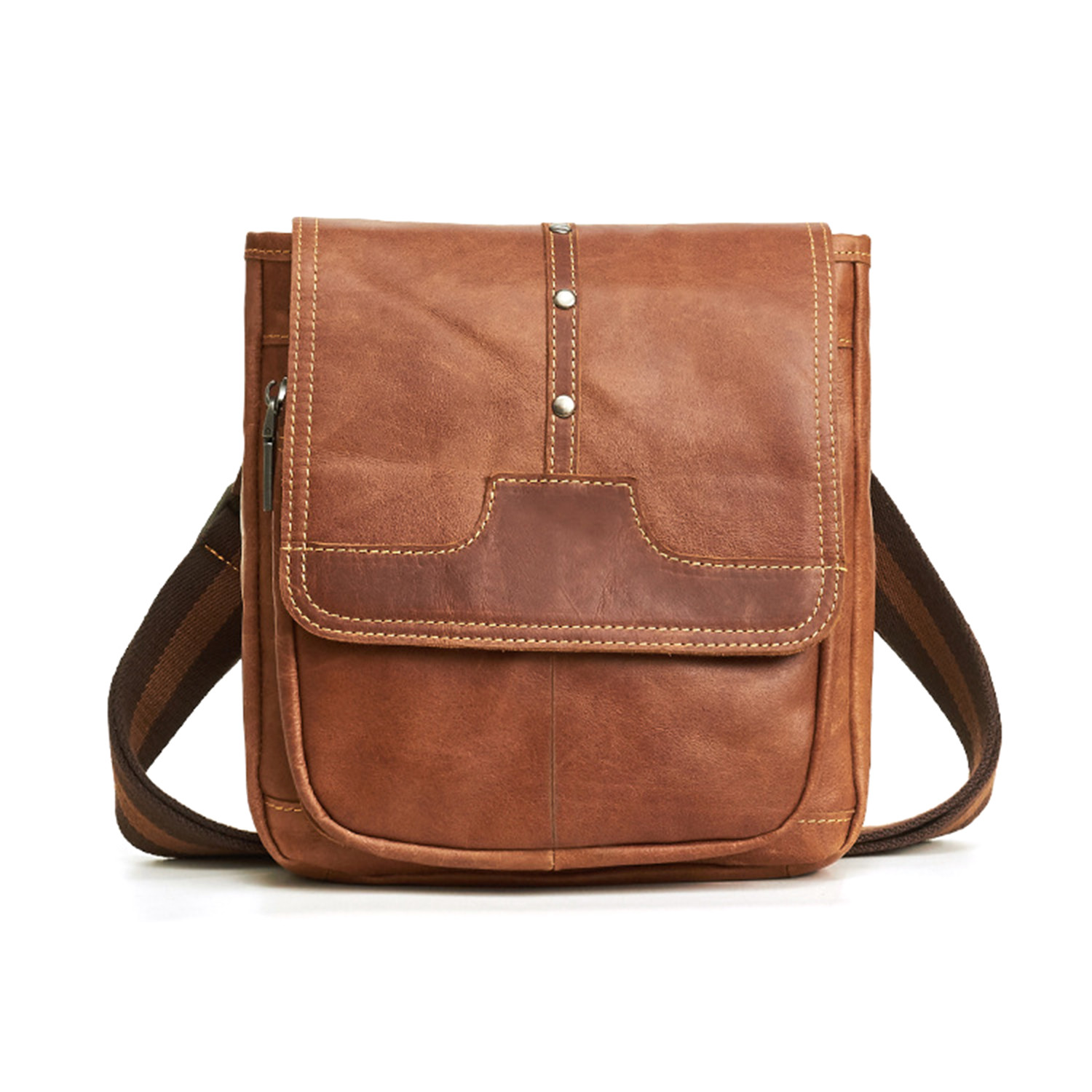 Shoulder Bag // Brown // Square Flap - Ownbag - Touch of Modern