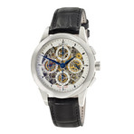 Perrelet Skeleton Chronograph Date Dual Time Automatic // A1010/8 // New