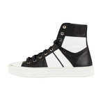 Amiri // Sunset Leather Sneakers // Black + White (US: 6)