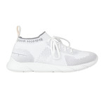 Dior Homme // Technical Knit Lace Up Sneakers // White (US: 8)