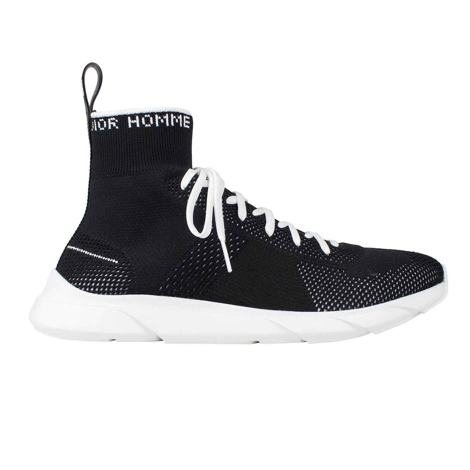 Dior Homme // Knit Lace Up B21 Sock Sneakers // Black (US: 10) - Luxury ...